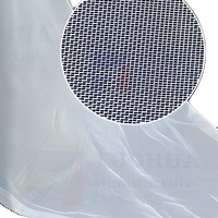 Filet de jardin transparent de 4,2 m de large, maille 50, barrière anti-parasites, filet fin pour la protection des plantes