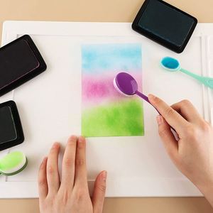 Tapis de dessin pour enfants en silicone facile à nettoyer, imperméable, réutilisable, tapis de peinture - Product Image 4