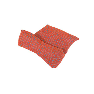 Almohada triangular de cáscara de trigo sarraceno, para uso doméstico, almohada de tracción para la columna cervical, desmontable y combinable, de doble capa para adultos - Product Image 2