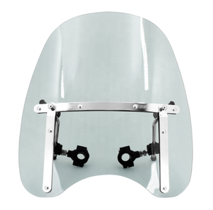 Mới 7/8 \ "rõ ràng/khói kính chắn gió cho Harley Touring flht flhx Softail Dyna Sportster foryamaha - Product Image 2