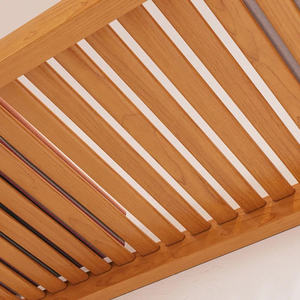 התאמה אישית של ריהוט חדר שינה עיצוב נורד עץ עיצוב חדר ארונות ארון בגדים מערכת מדפים עם 4 מגירות - Product Image 2