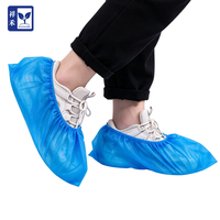 Couvre-chaussures médicaux jetables non tissés antidérapants anti-poussière pour hôpital, chirurgie, laboratoire, vente en gros
