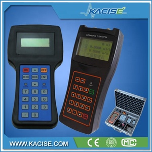 เครื่องวัดการไหลของอัลตร้าซาวด์แบบพกพา Rs485 Modbus แบบดิจิตอลสำหรับน้ำและน้ำมันวัสดุพลาสติกที่กำหนดเอง - Product Image 4