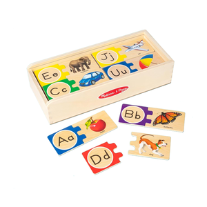 Puzzles en bois ABC Alphabet (52 pièces) avec boîte de rangement <span class=keywords><strong>pour</strong></span> jouets <span class=keywords><strong>pour</strong></span> <span class=keywords><strong>les</strong></span> tout-petits et <span class=keywords><strong>les</strong></span> enfants d'âge préscolaire - Product Image 2