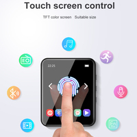 Lecteur MP3 portable mini avec haut-parleur intégré, écran TFT de 1,8 pouce, mémoire de 64 Go pour radio FM, livres électroniques pour enfants et étudiants