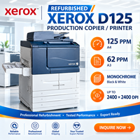 Copieur noir et blanc reconditionné pour presse de production D125, imprimante monochrome haute vitesse A3/A4 portable