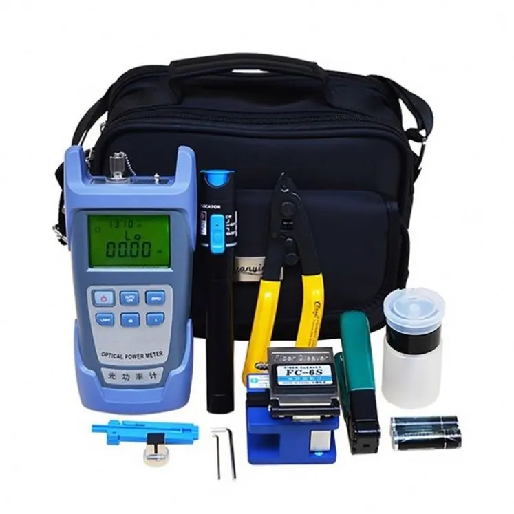 Ftth Tool Fiber Optic Fiber Tools Kit Fth Kit Assemblage Optische Vezel Gereedschapskits