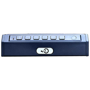 新品小型デジタル指紋コンビネーションロックスチール素材トップオープニングハンドガンカスタマイズセーフボックス - Product Image 4