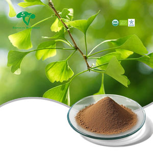 بيع مباشر من المصنع لمستخلص أوراق الجنكة بيلوبا عالي الجودة بنسبة 24% من الفلافونويدات - Product Image 1