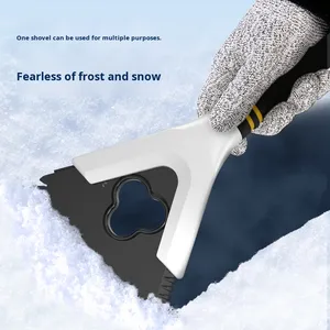 YXJH SYJT-ST ABS Pelle à neige et brosse multifonctionnelle pour voiture, <span class=keywords><strong>grattoir</strong></span> à glace et dégivreur 5-en-1 pour neige et givre - Product Image 1