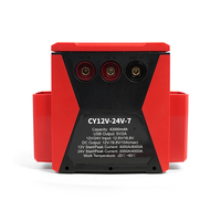 Starter Truk Daya Tinggi Portabel, Booster Baterai 12V/24V, Peralatan Darurat, Power Bank dengan USB-C PD