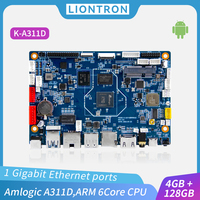 Placa de Desarrollo Amlogic A311D OEM ODM, Placa Base Inteligente Ultrafina con Interfaces LVDS y MIPI para Máquinas Expendedoras
