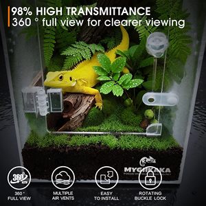 Cajas <span class=keywords><strong>de</strong></span> exhibición <span class=keywords><strong>de</strong></span> acrílico personalizadas al por mayor <span class=keywords><strong>de</strong></span> fábrica para tarántulas, insectos, <span class=keywords><strong>mantis</strong></span>, caracoles y orugas - Product Image 2