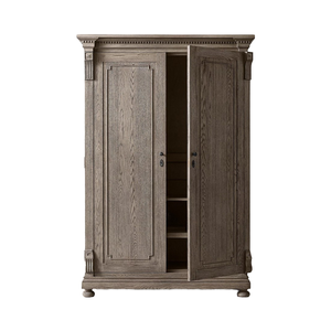 Lusso moderno soggiorno mobili in stile Americano comò con mano a mano-intagliato quercia cornici scanalata <span class=keywords><strong>doppia</strong></span> porta armadio - Product Image 3