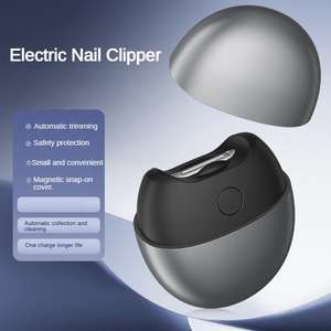 Portable Safe <b>Nail</b> Toe <b>Polishing</b> Trimmer Electric <b>Nail</b> Clipper with Light Scraps Storage for Baby Adults <b>Dog</b> - Product Image 6