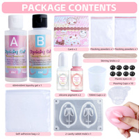TIMESRUI bricolage Silicone caoutchouc artisanat Kit lapin Squishy presser jouet matériel Taba Squishy jouets faisant des fournitures pour bricolage Mochi jouets