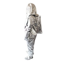 Combinaison de pompier en aluminium approuvée Solas avec certificat CCS, équipement de sauvetage d'urgence, style séparé