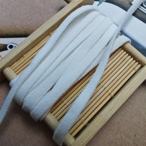 Usine directe haute qualité 3/4/5mm de large Double bande élastique sangle pour masque chapeau corde spectacle couverture Logo tissé Technique - Product Image 2