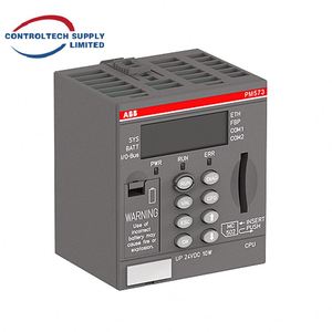 โรงงานผลิต PM573 1SAP130300R0271 คอนโทรลเลอร์ลอจิกแบบตั้งโปรแกรมได้สำหรับอุตสาหกรรม รุ่นมอเตอร์อะลูมิเนียมสำหรับระบบอัตโนมัติ - Product Image 3