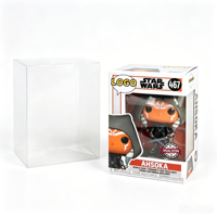 Vente en gros OEM pour figurines de collection, boîte de présentation en plastique transparent pliable personnalisée, gaufrage, matériaux recyclés