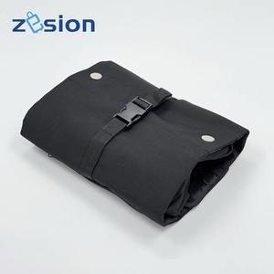 Bolsa de Maquillaje Personalizada, <span class=keywords><strong>Neceser</strong></span> de Viaje Plegable, Bolsa de Cosméticos Ecológica de RPET con Logotipo Personalizado y Colgador - Product Image 6