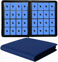 Carpeta de Colección MIO de Cuero PU con 16 Bolsillos para 1024 Tarjetas, Álbum Ecológico Impermeable para Mapas y Juegos