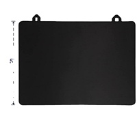 Couverture supérieure en verre de cuisinière électrique Induction ou tapis de protection de brûleur décoratif en céramique
