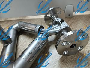 Medidor de Flujo Másico Coriolis Emerson de Alta Calidad, Medidor de Flujo Coriolis para Líquidos y Gases, para Densidad de Aceite Ácido, Lodos de Alimentación - Product Image 3