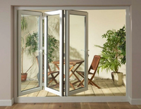Fenêtres et portes en verre cadre en aluminium fenêtres et portes à battant coulissantes