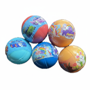 FEZA - Pelota Inflable para Niños con Diseños de Dibujos Animados en Inglés para Jugar al Aire Libre y Actividades Divertidas para Niños de 3 Años - Product Image 2