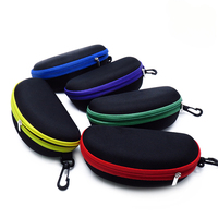 Étui à lunettes pliable personnalisé avec logo, en EVA zippé, pour lunettes de soleil et lunettes de protection – Vente en gros pour fabricants