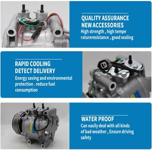 Compresor de Aire Acondicionado 38800REAZ013M2/3625/3626 TRSA09 2003 para Fit Jazz 1.5 - Product Image 6