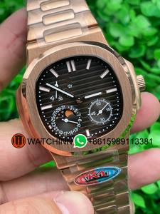 Reloj de Pulsera de Acero para Hombre, Movimiento Completo de Fábrica 5712 K1, Precio de Fábrica al por Mayor, Relojes de Lujo para Hombre - Product Image 3