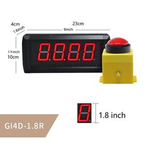 YIZHI LED Display 1,8 pulgadas 4 dígitos Digital 10s Challenge Game Timer Clock utilizado para marketing gratuito Publicidad atrae clientes - Product Image 3