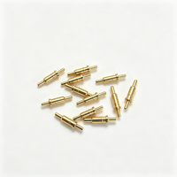 Fabricant direct prenant en charge les services ODM/OEM. Connecteur Pogo Pin plaqué or de précision, aiguille à ressort en laiton, mâle/femelle, homologué 12V