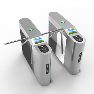 एचएफसुरक्षा ट्रे 06 रूबीड एक्सेस कंट्रोल फेस क्यू रिपोड टर्नस्टाइल गेट - Product Image 3