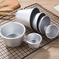 Moule à pudding en alliage d'aluminium réutilisable, moule à muffins antiadhésif, mini-gâteau, soufflé, tartelette pour la pâtisserie à domicile et les friandises de fête