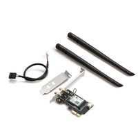Intel AX200 PCIe 3000Mbps WIFI6 tarjeta LAN PCI-E 802.11ax WIFI + BT5.0 a tarjeta de red inalámbrica PCI-E