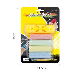 Renkli Graffiti sanat kaldırım tebeşir çocuklar için açık yaratıcı boyama ve sokak sanat çizim eğlenceli Set - Product Image 1