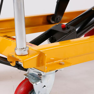 1 Ton Dubbele Tafel Mini Schaarlift Handmatige Schaarlift <span class=keywords><strong>Trolley</strong></span> Draagbare Lifter Ptd1000 Elektrische <span class=keywords><strong>Lift</strong></span> Platform - Product Image 3