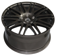 Jantes en aluminium forgé 5X120 5X114.3 15-26 pouces, design maillé, finition argentée transparente, roues forgées pour Tesla Byd New Energy Car