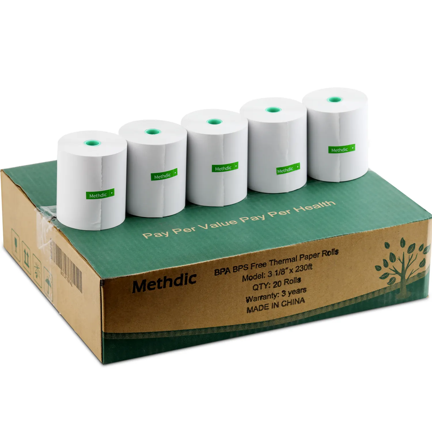 Thermal Pos Paper Roll 57*40 57*38 57*30 Termo Paper Rollos Termicos 80X80Mm Thermal Roll Kertas Kas Register