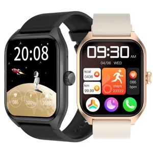 2023 moda ekg kavisli ekran Smartwatch giyilebilir cihazlar Android Ip67 su geçirmez Reloj Inteligentes dijital akıllı saatler