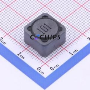 ตัวเหนี่ยวนำไฟฟ้าแบบ SMD รุ่น FTKB1207-101MT ขนาด 12.5x12.5 มม. (ค่าความเหนี่ยวนำ: 100uH) (ความแม่นยำ: 20%) (กระแสไฟฟ้าที่กำหนด: 1.7A) - Product Image 1