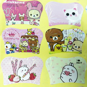 Adhesivo impreso personalizado impermeable PVC vinilo troquelado hoja embalaje pegatinas Logotipo de dibujos animados para niños - Product Image 2