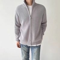 Cardigan en tricot, pull ample, style classique, design pour couple, design simple, polyvalent, à porter au quotidien