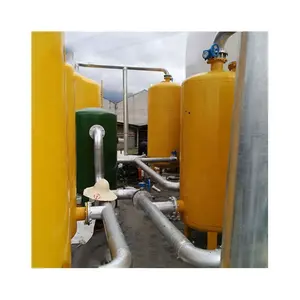 Sistem peningkatan Biogas cerdas menggunakan membran pemisah Gas