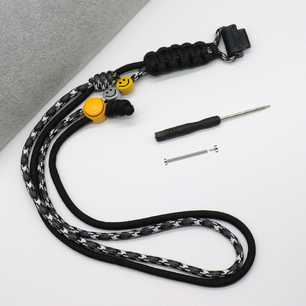 Black + Screwdriver + Screw rod