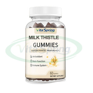 ASAP OEM Milk Thistle Extract Gummy <b>Liver</b> <b>Detox</b> 500mg Food <b>Supplement</b> Milk Thistle Gummies - Product Image 1