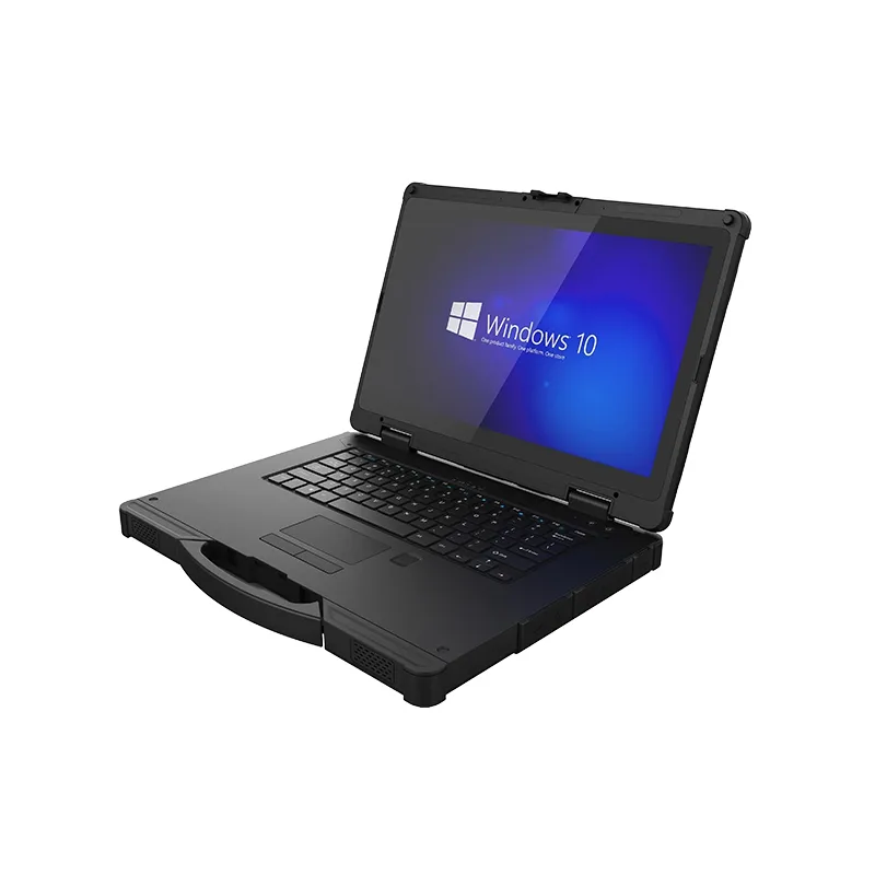 Casing campuran aluminium laptop portabel, komputer portabel Industri tahan lama multifungsi, hemat biaya tinggi